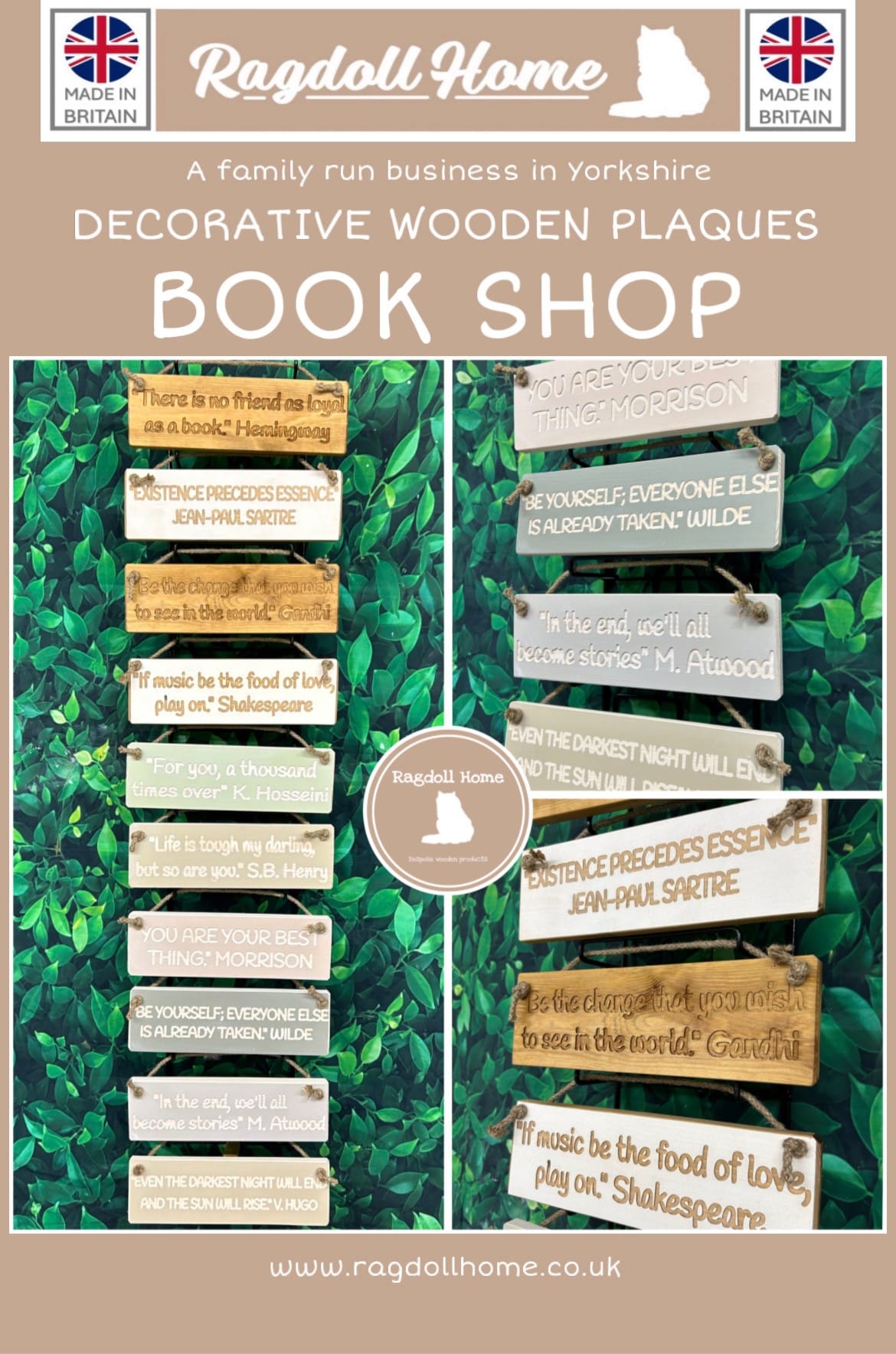 Bookshop Bundle 50 signs 10 x 5 Best Sellers