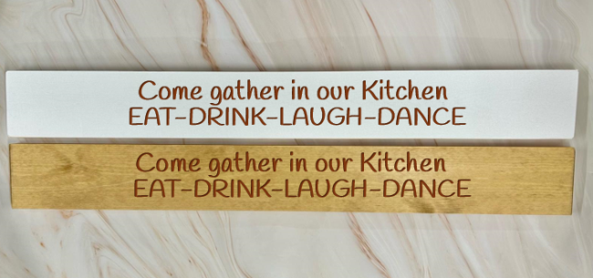 Come gather in our kitchen