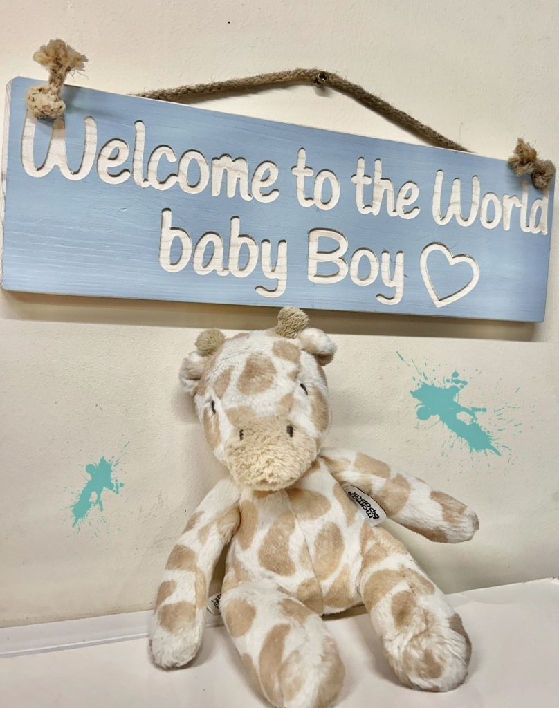 new baby sign
